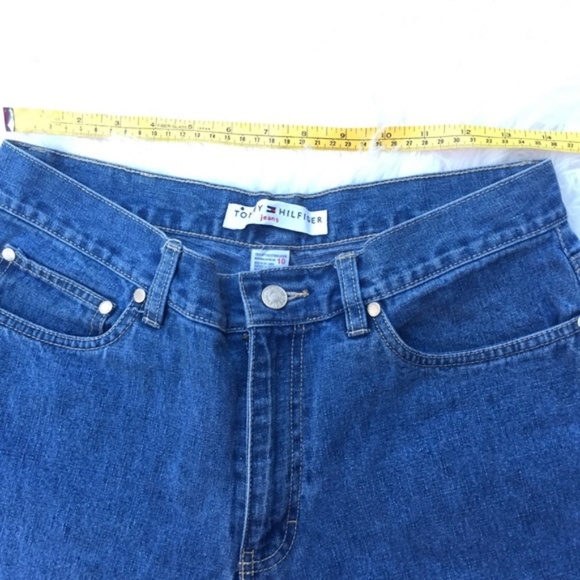 Tommy Hilfiger high waisted Rise Mom Jeans flag 10 - Picture 5 of 8